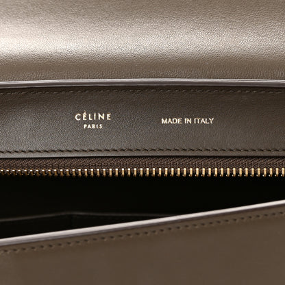 Celine Elephant Calfskin Small Tri-Color Trapeze Yellow 6 of 14