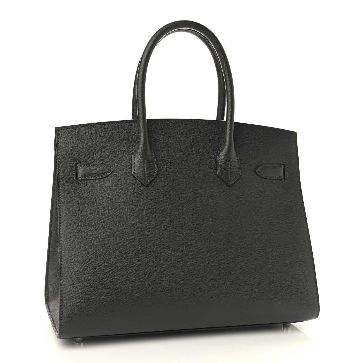 Hermes Grained Monsieur Birkin Sellier 30 Graphite 2 of 10