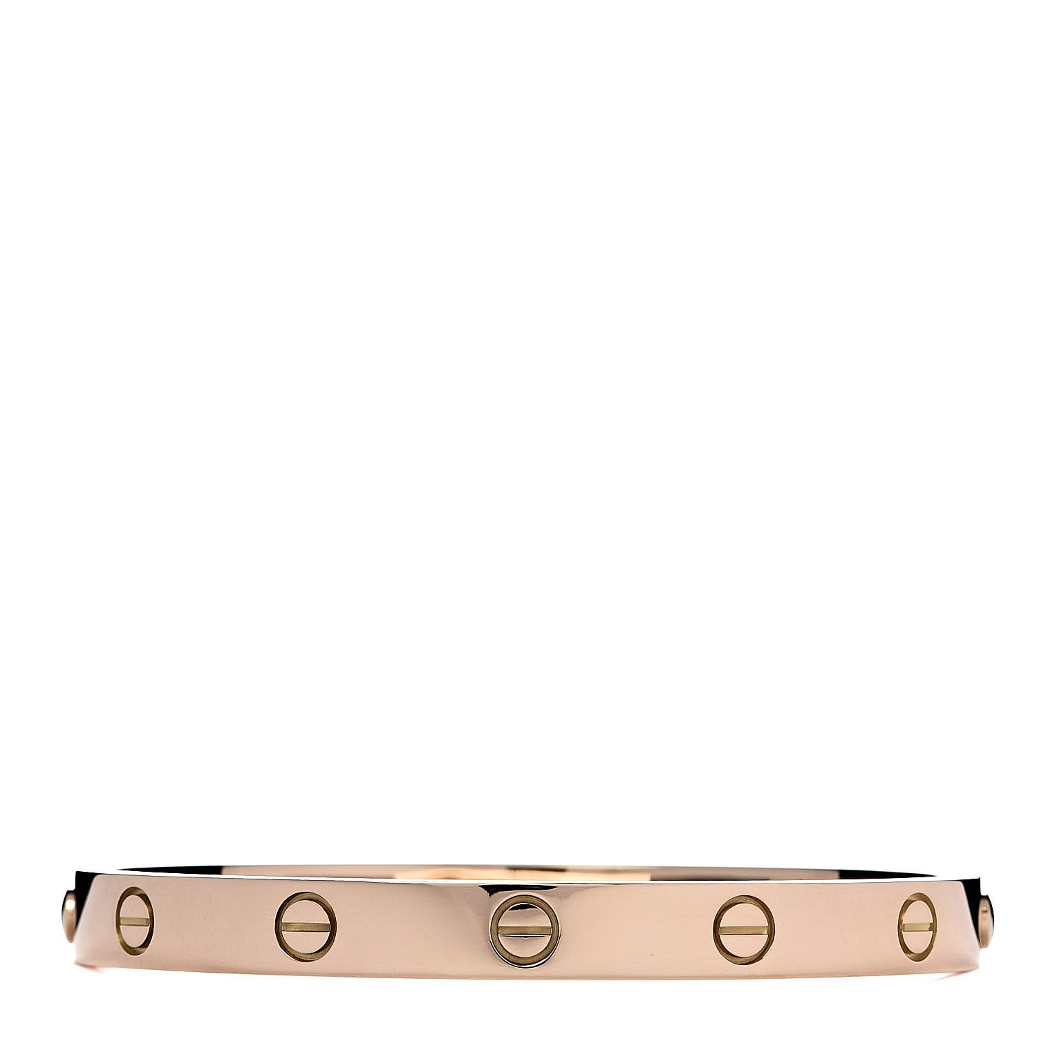 Cartier 18K Yellow Gold LOVE Bracelet 17 1 of 5
