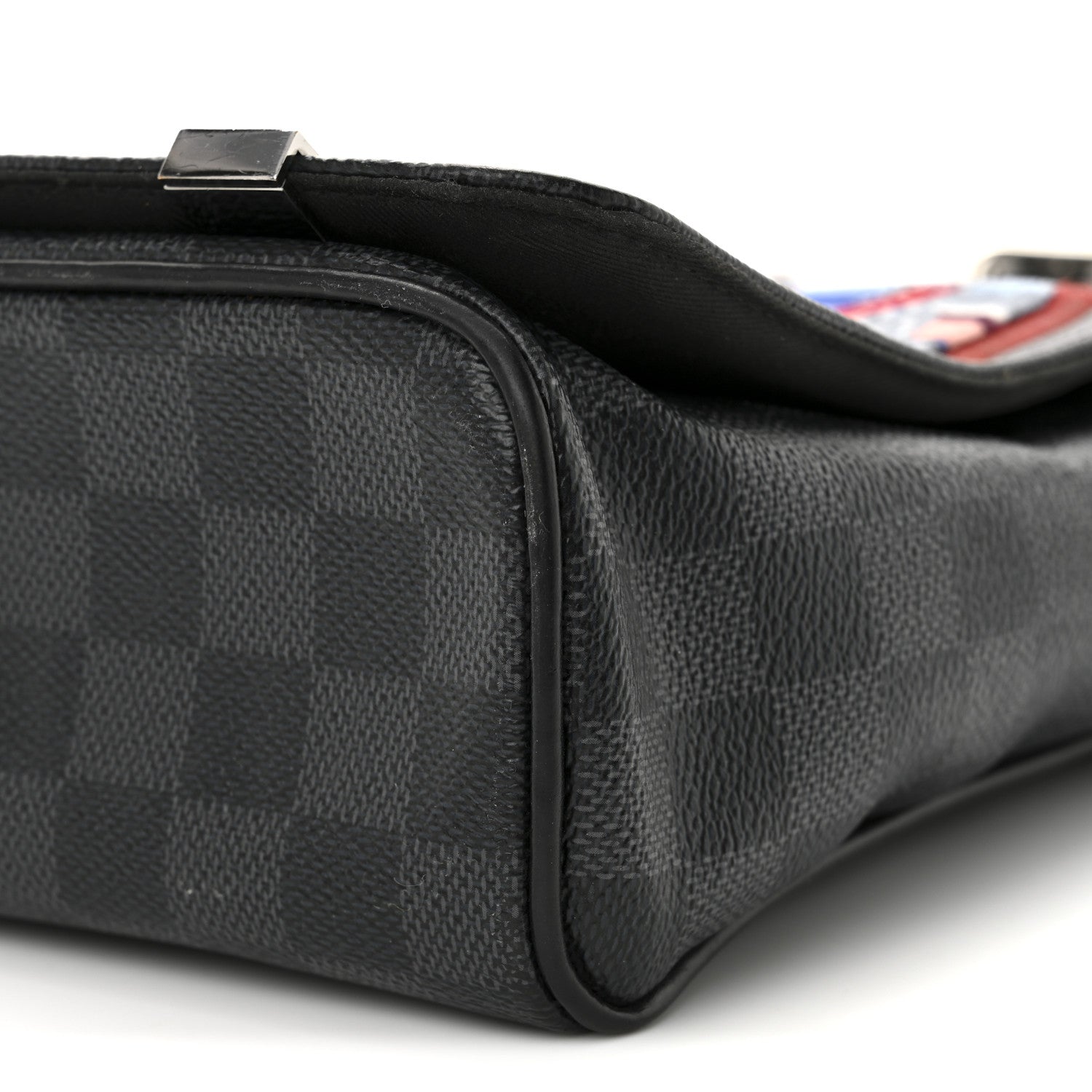 Louis Vuitton Damier Graphite Alps District PM 10 of 12