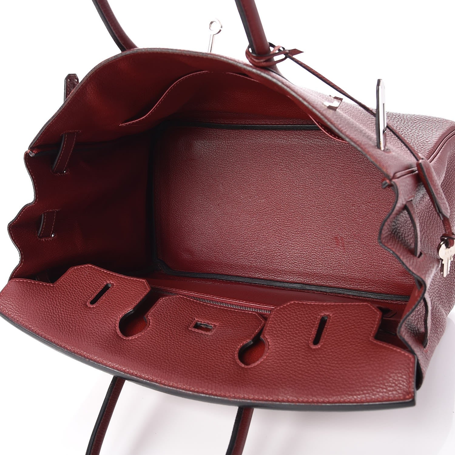 Hermes Togo Birkin 35 Rouge H 8 of 35