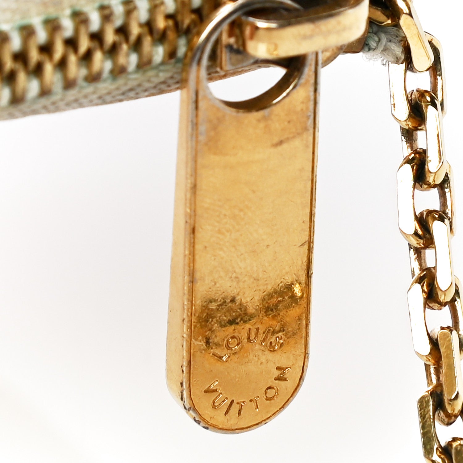 Louis Vuitton Monogram Multicolor Key Pouch White 14 of 15