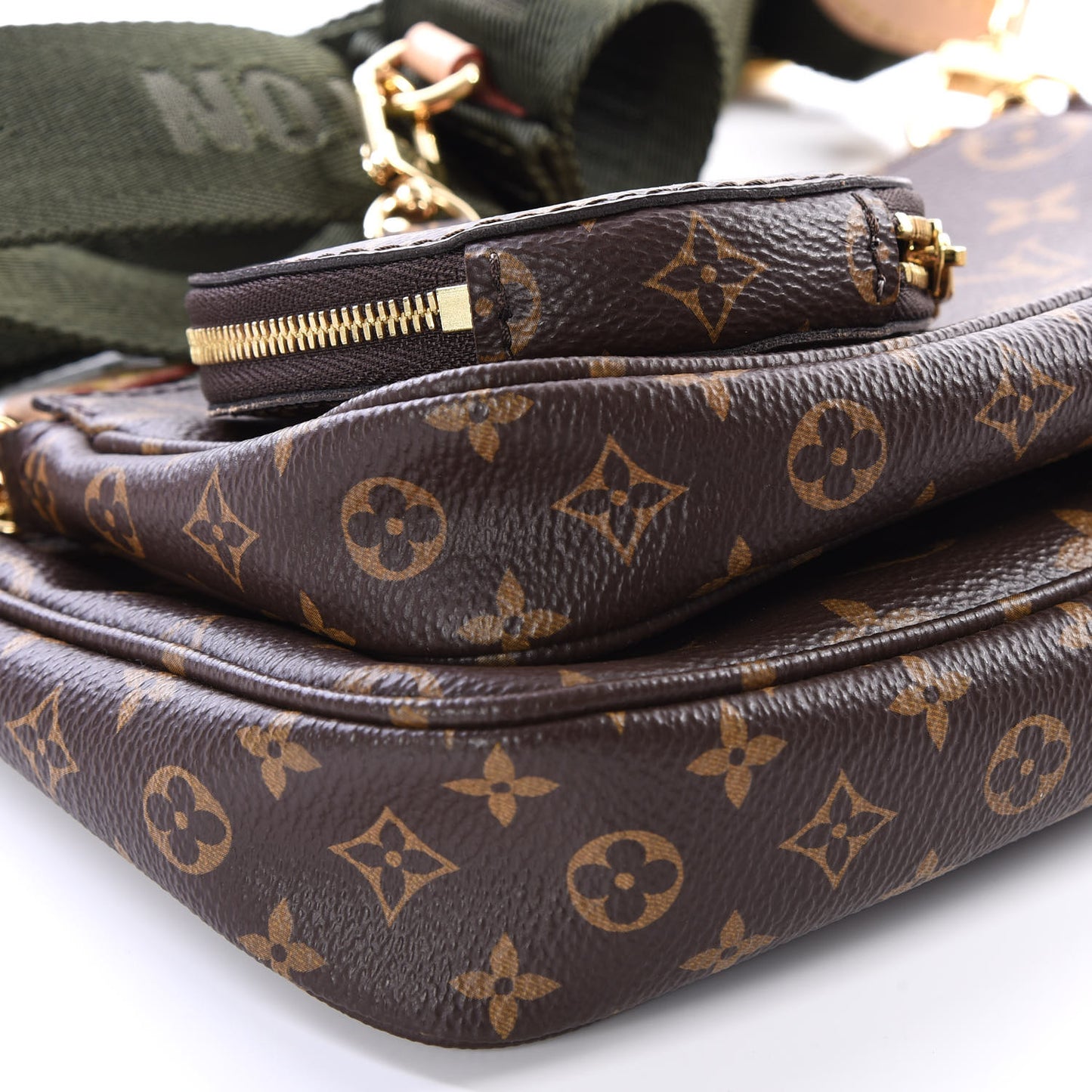 Monogram Multi Pochette Accessories Kaki