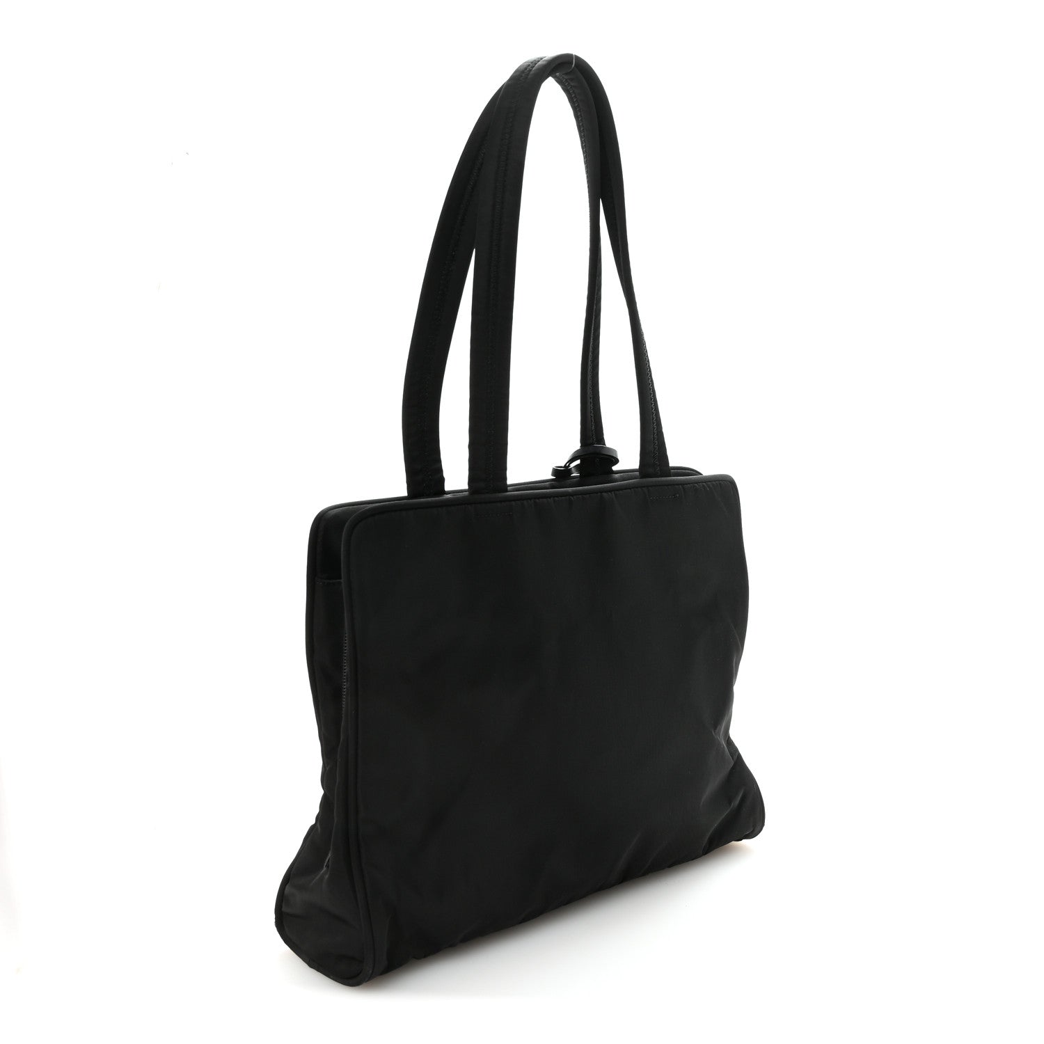 Prada Tessuto Nylon Tote Black 3 of 9