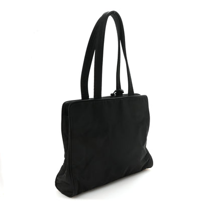 Prada Tessuto Nylon Tote Black 3 of 9