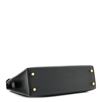 Hermes Epsom Mini Kelly Sellier 20 Black Black 4 of 11