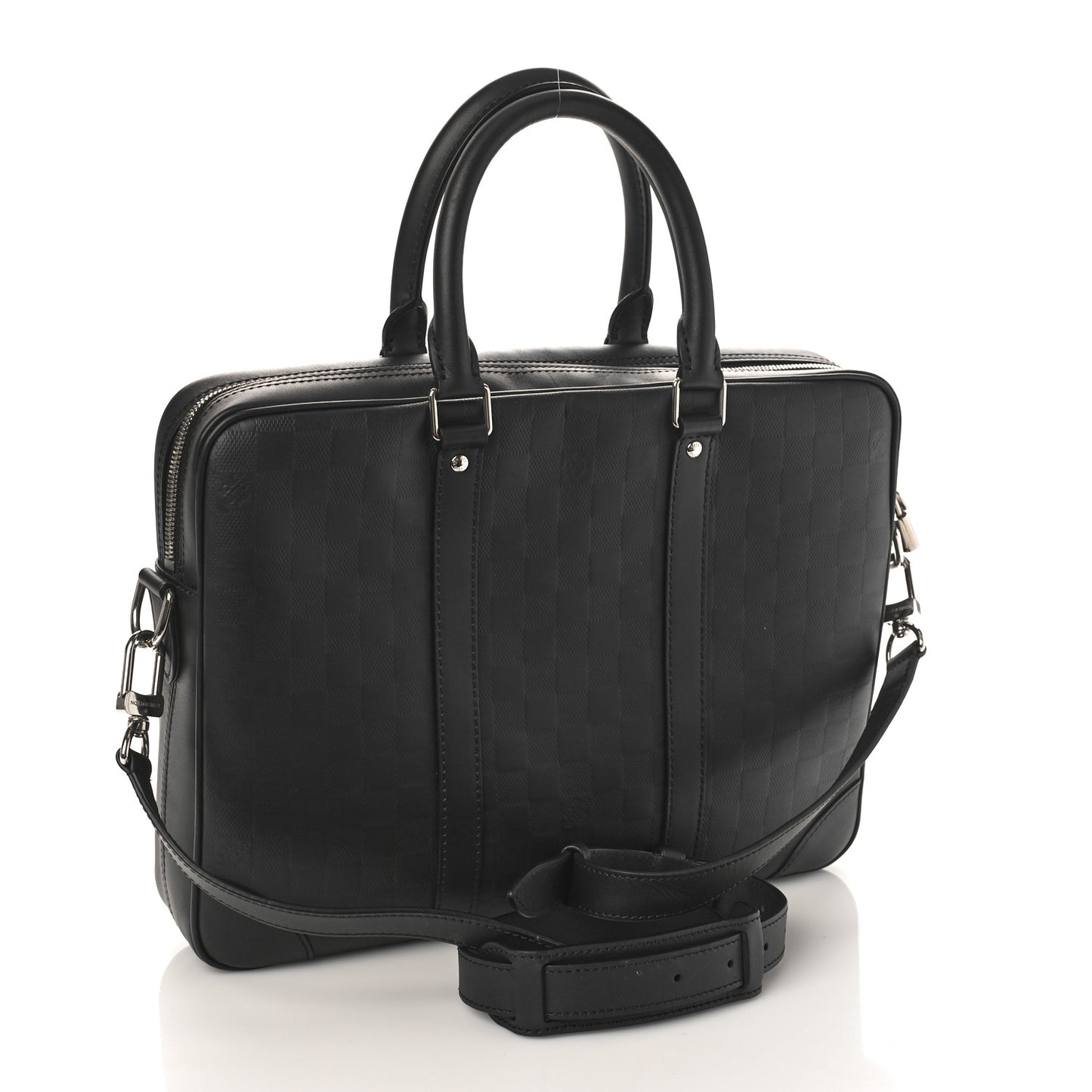 Damier Infini Porte-Documents Voyage PM Onyx