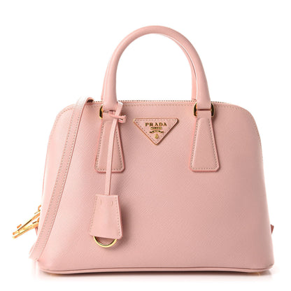 Prada Saffiano Lux Small Promenade Tote Orchidea 1 of 17