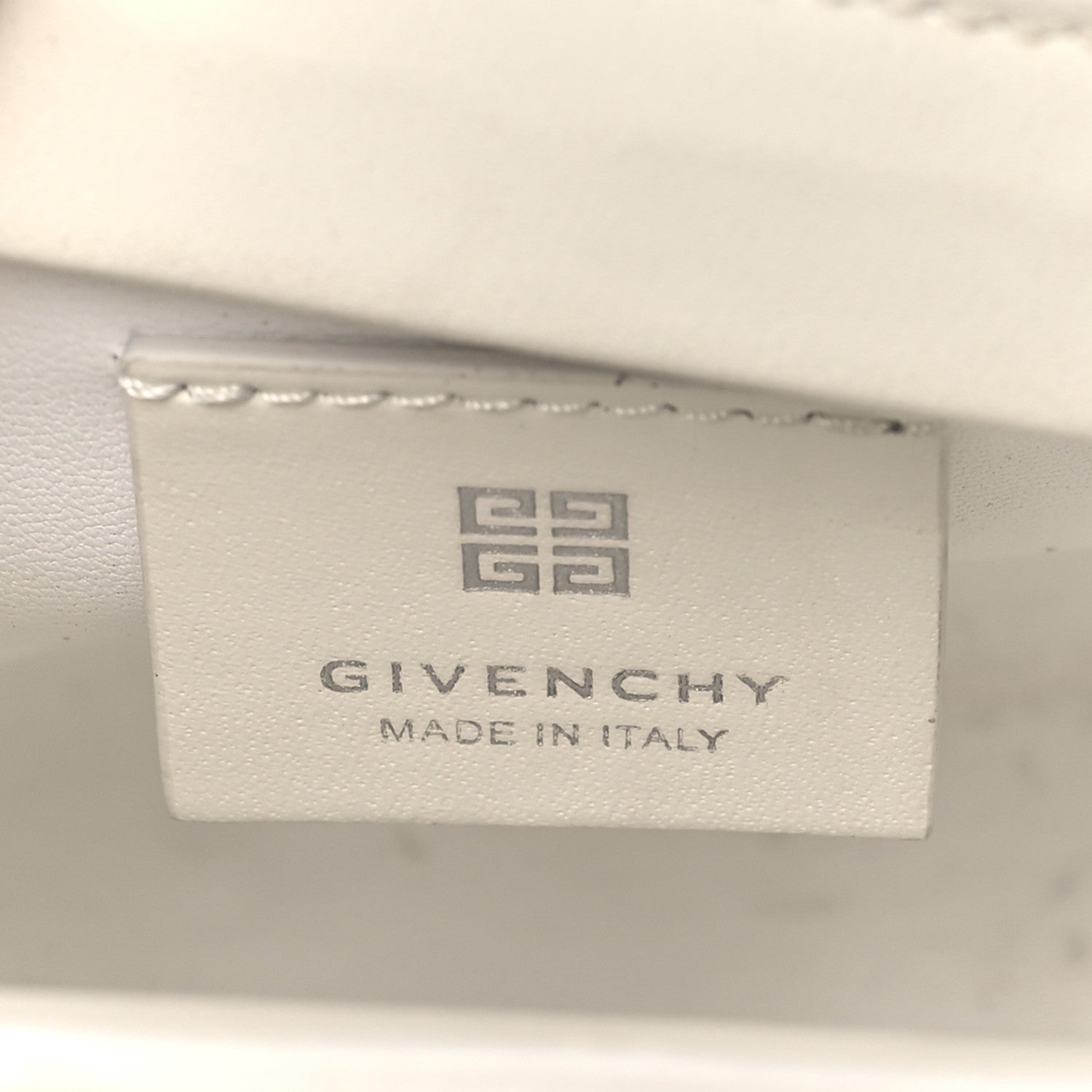 Givenchy Shiny Lord Calfskin Micro Antigona Ivory 6 of 12