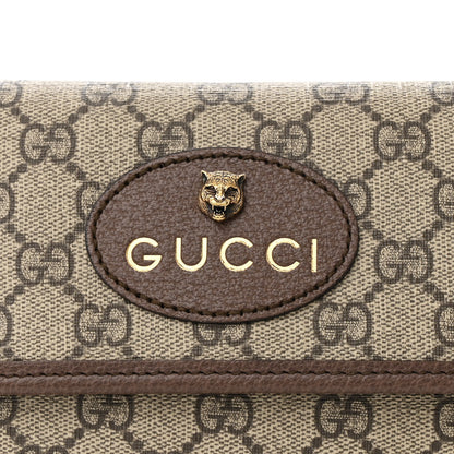 Gucci GG Supreme Monogram Neo Vintage Web Belt Bag Brown 8 of 11
