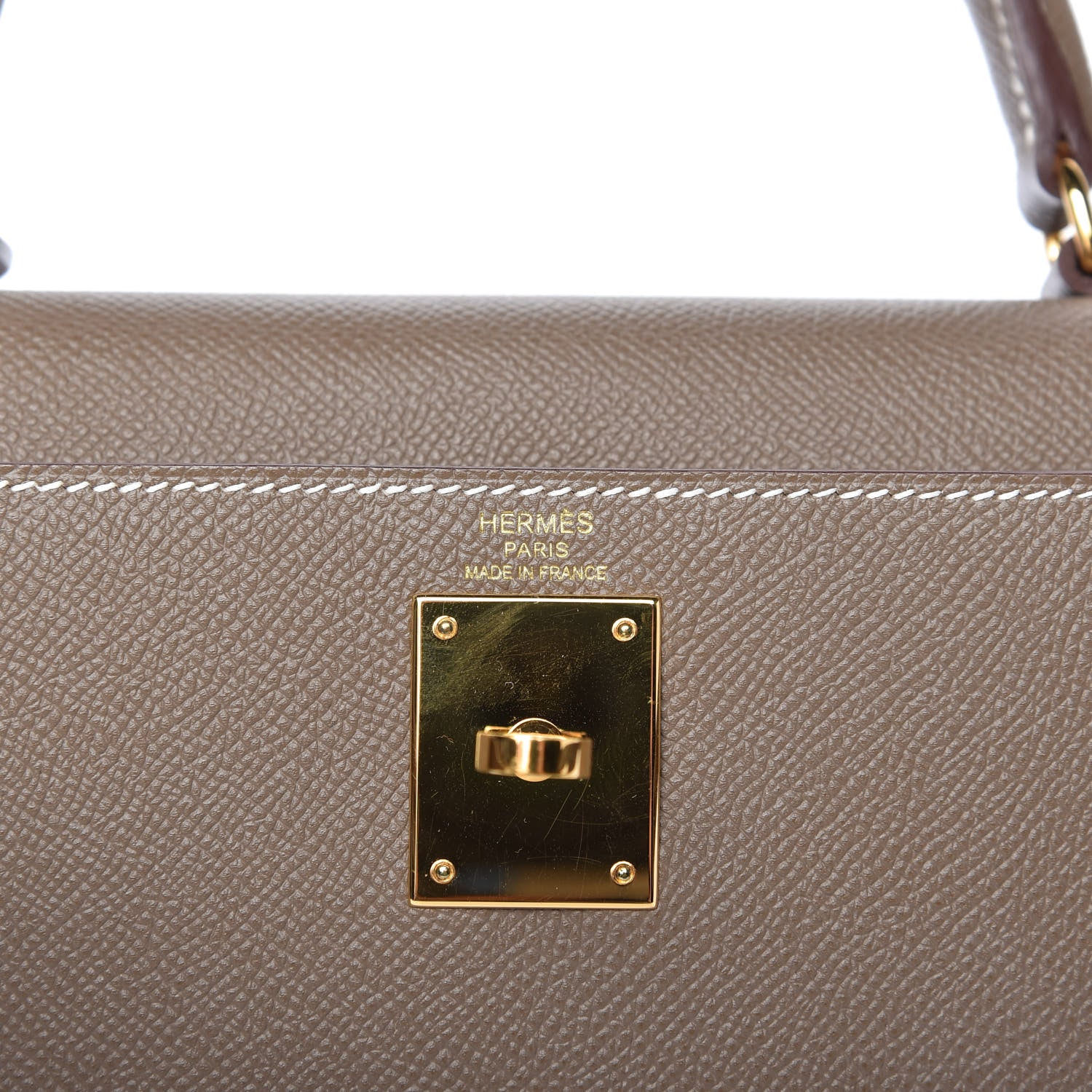 Hermes Epsom Kelly Sellier 28 Etoupe 8 of 11
