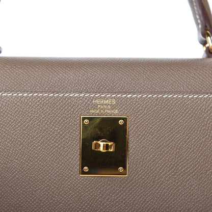 Hermes Epsom Kelly Sellier 28 Etoupe 8 of 11