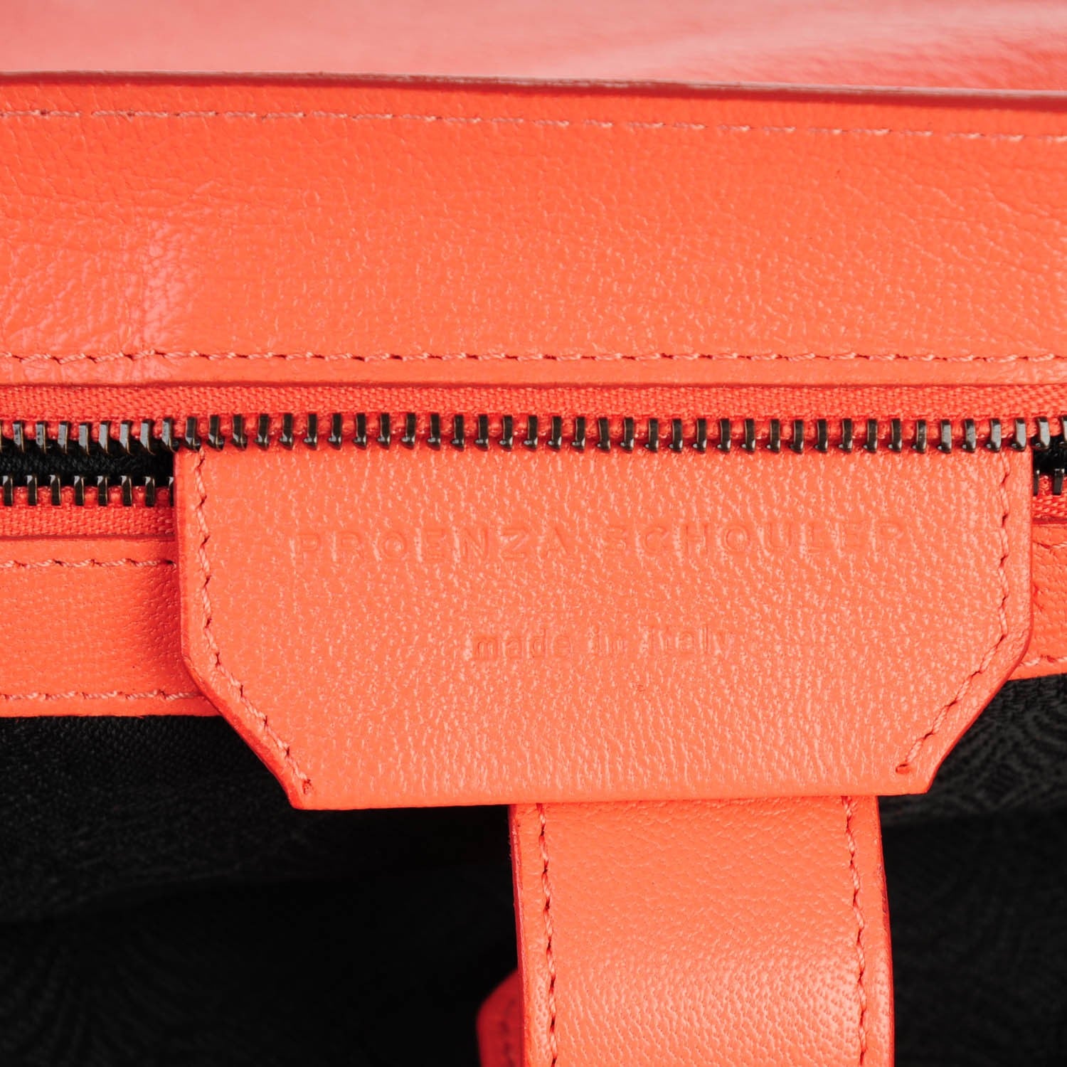 Proenza Schouler Lambskin Medium PS1 Satchel Grapefruit 6 of 9