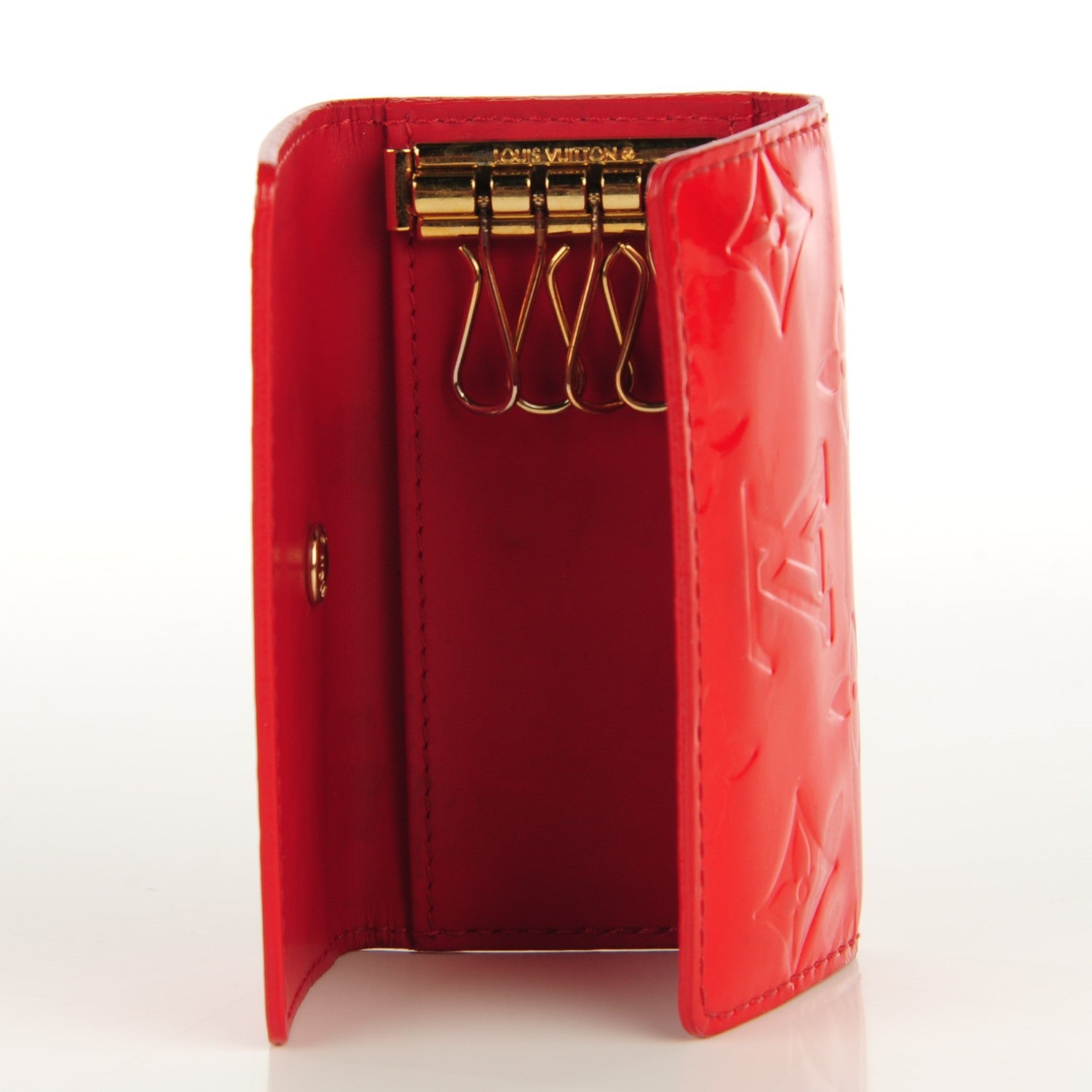 Louis Vuitton Vernis Multicles 4 Key Holder Cherry 7 of 7