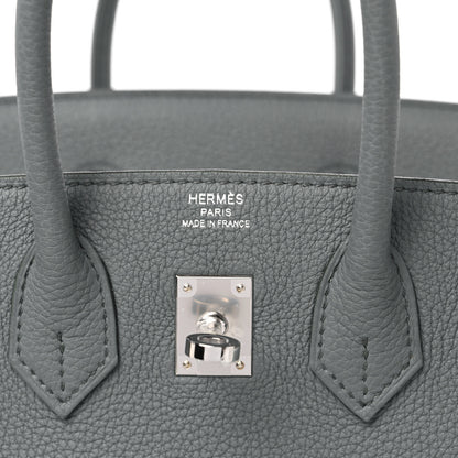 Hermes Togo Birkin 25 Vert Amande 6 of 11