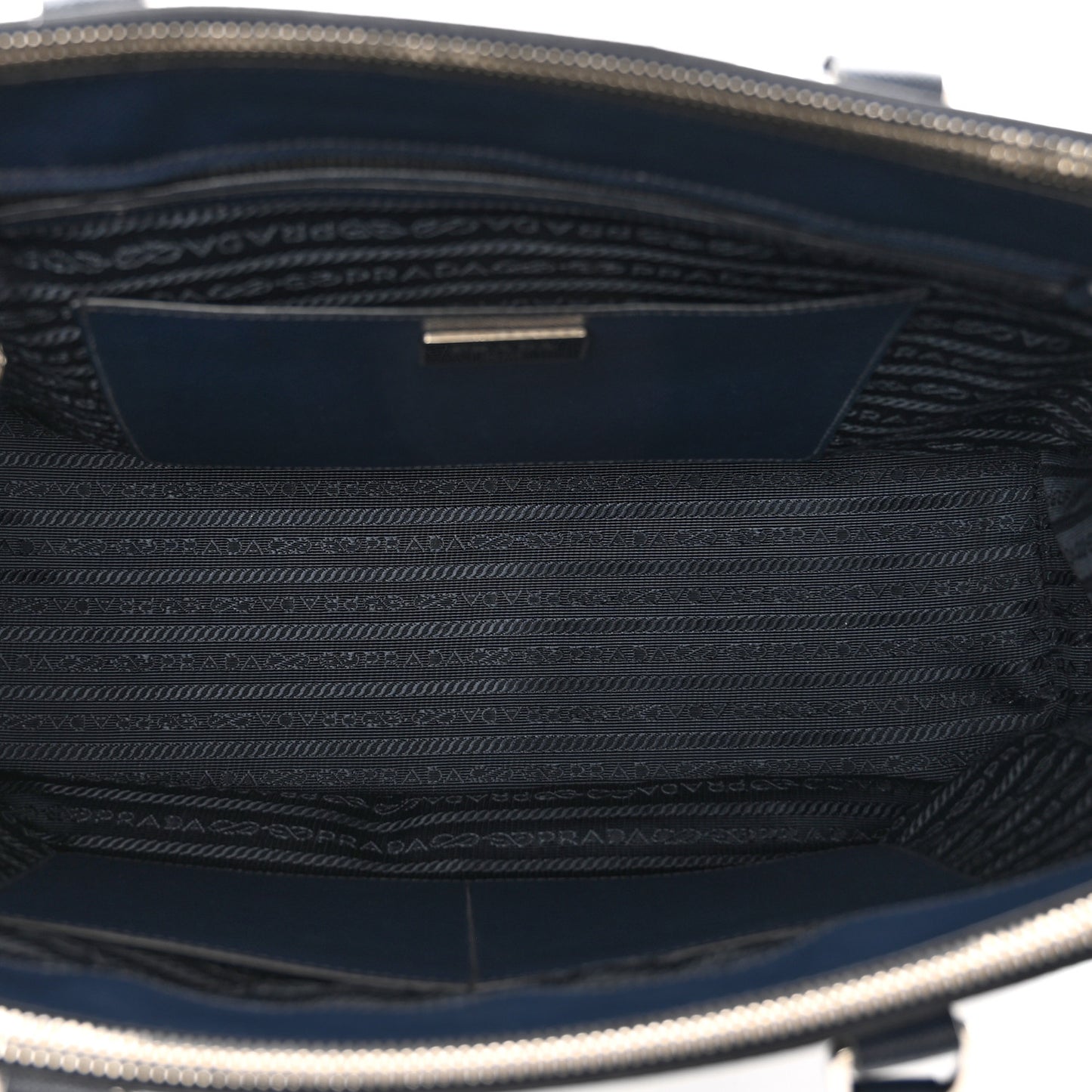 Saffiano Medium Galleria Double Zip Tote Baltico