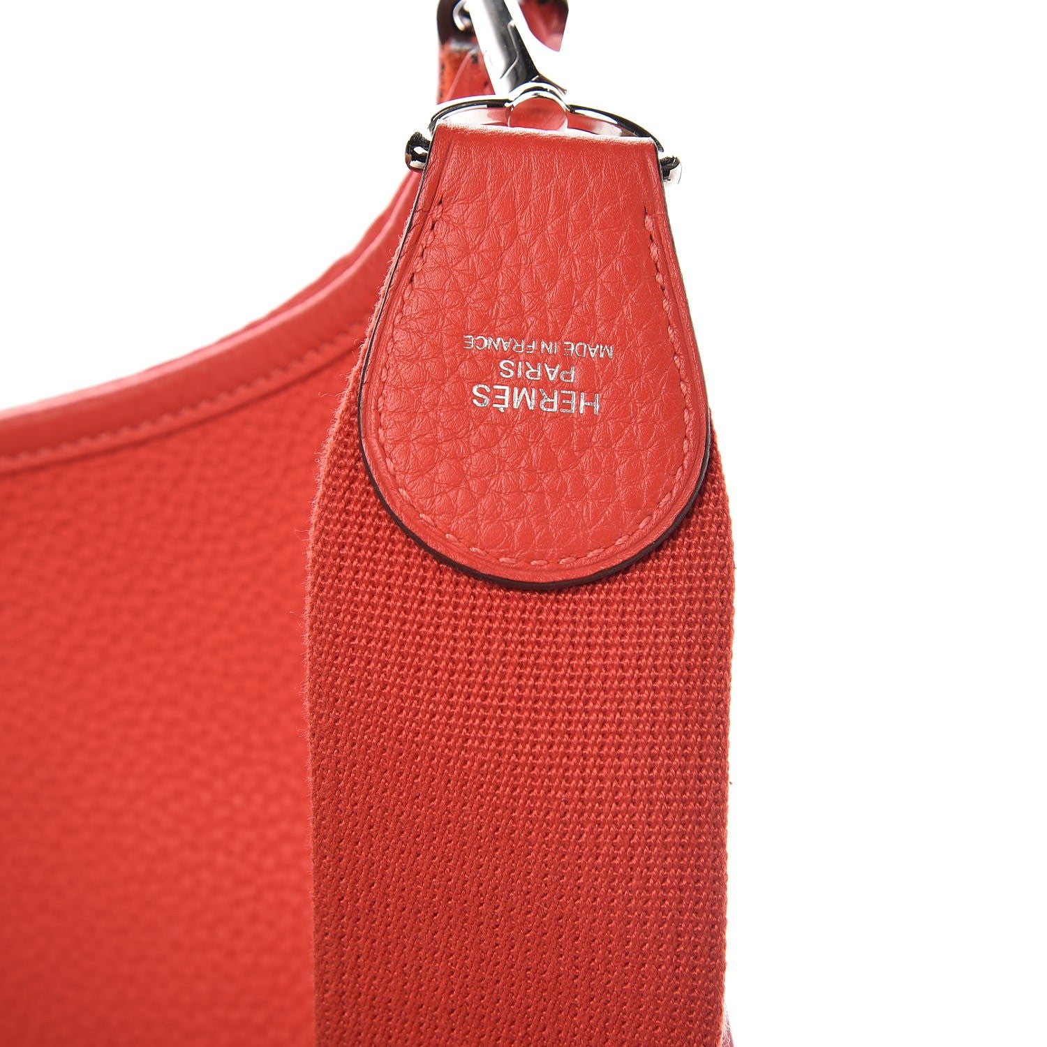 Hermes Togo Evelyne III GM Rouge Pivoine 8 of 8