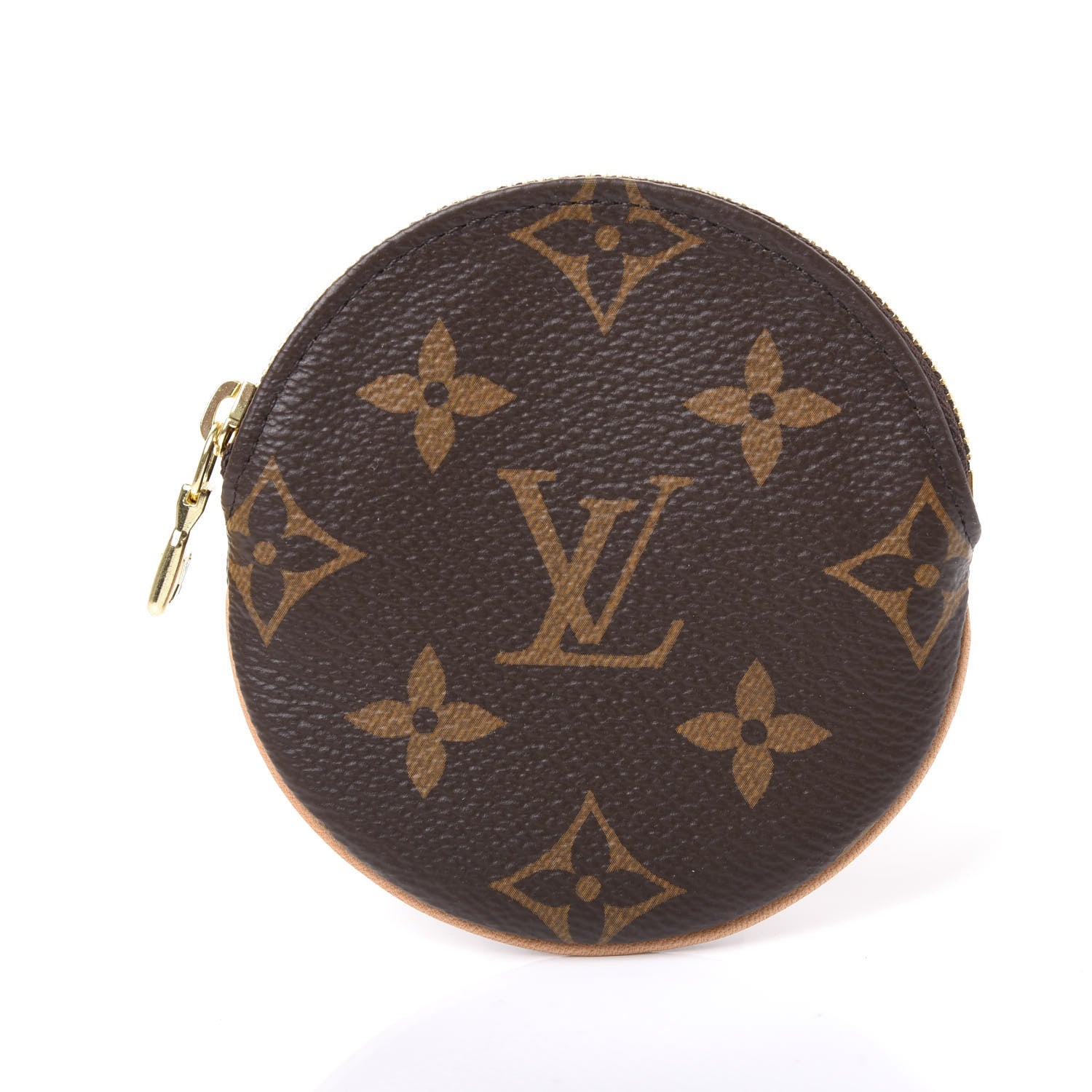 Louis Vuitton Monogram Round Coin Purse 9 of 9
