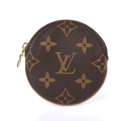 Louis Vuitton Monogram Round Coin Purse 9 of 9