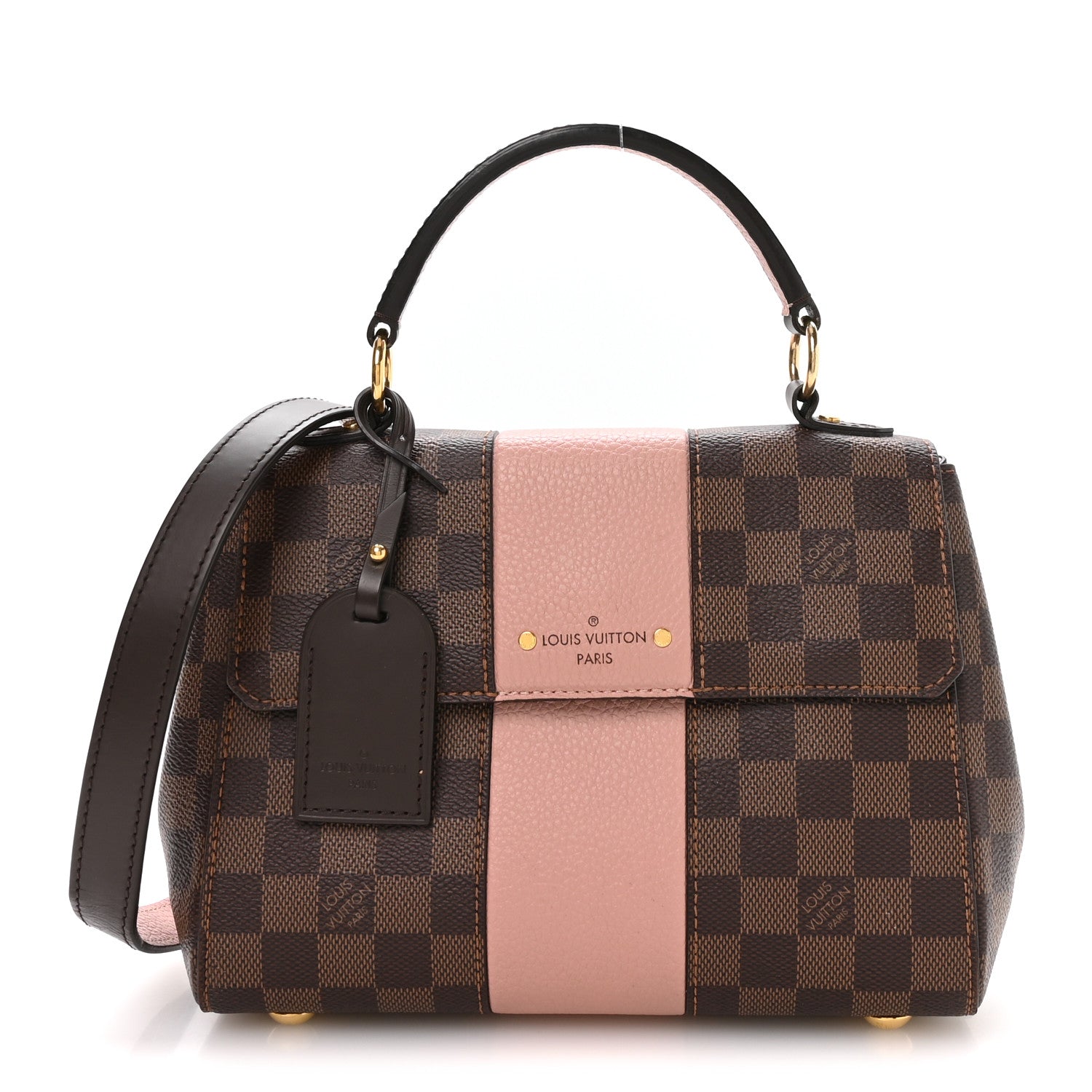 Louis Vuitton Damier Ebene Bond Street BB Magnolia 1 of 9