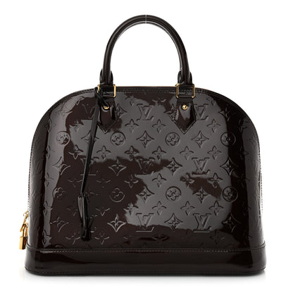 Louis Vuitton Vernis Alma MM Amarante 1 of 12