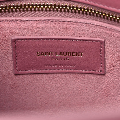 Saint Laurent Calfskin Small Sac De Jour Dark Rose 8 of 15