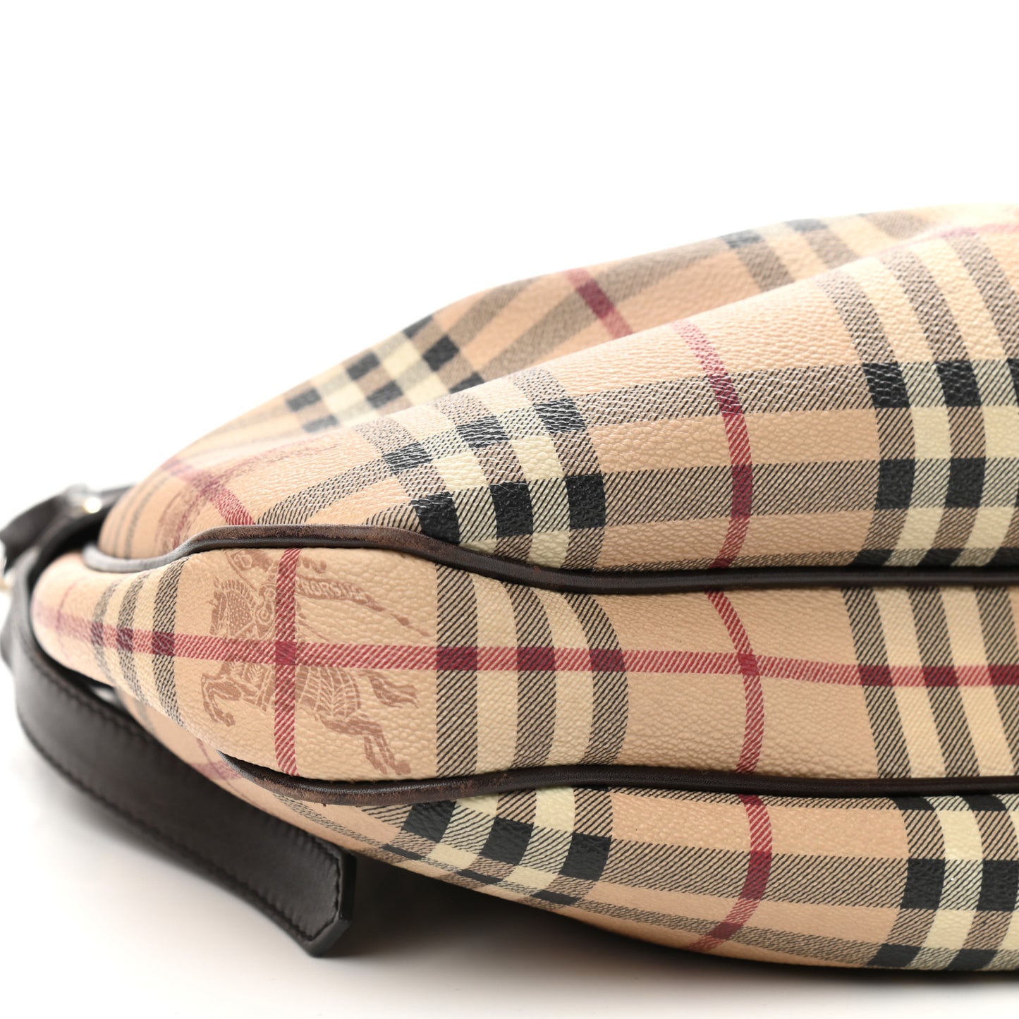 Haymarket Check Small Brooklyn Hobo Brown