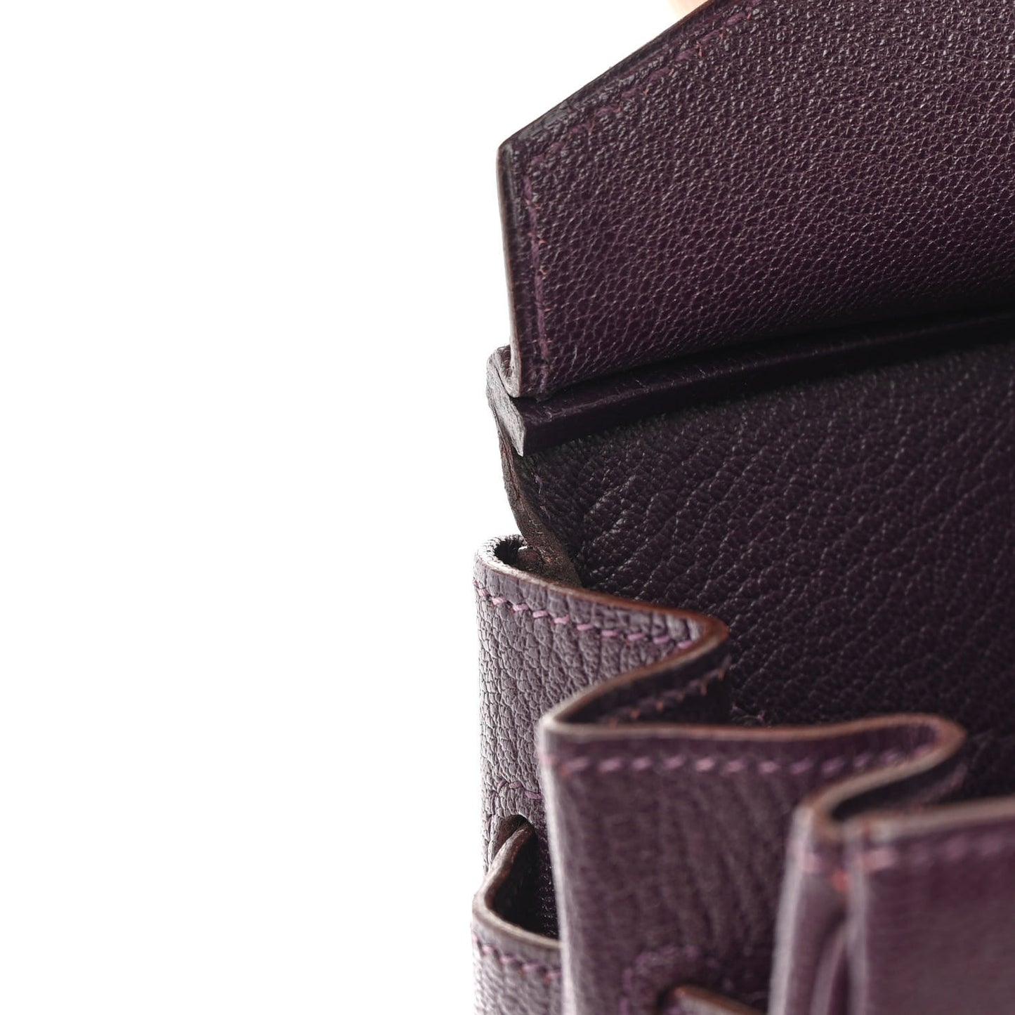 Chevre Mysore Birkin 30 Raisin