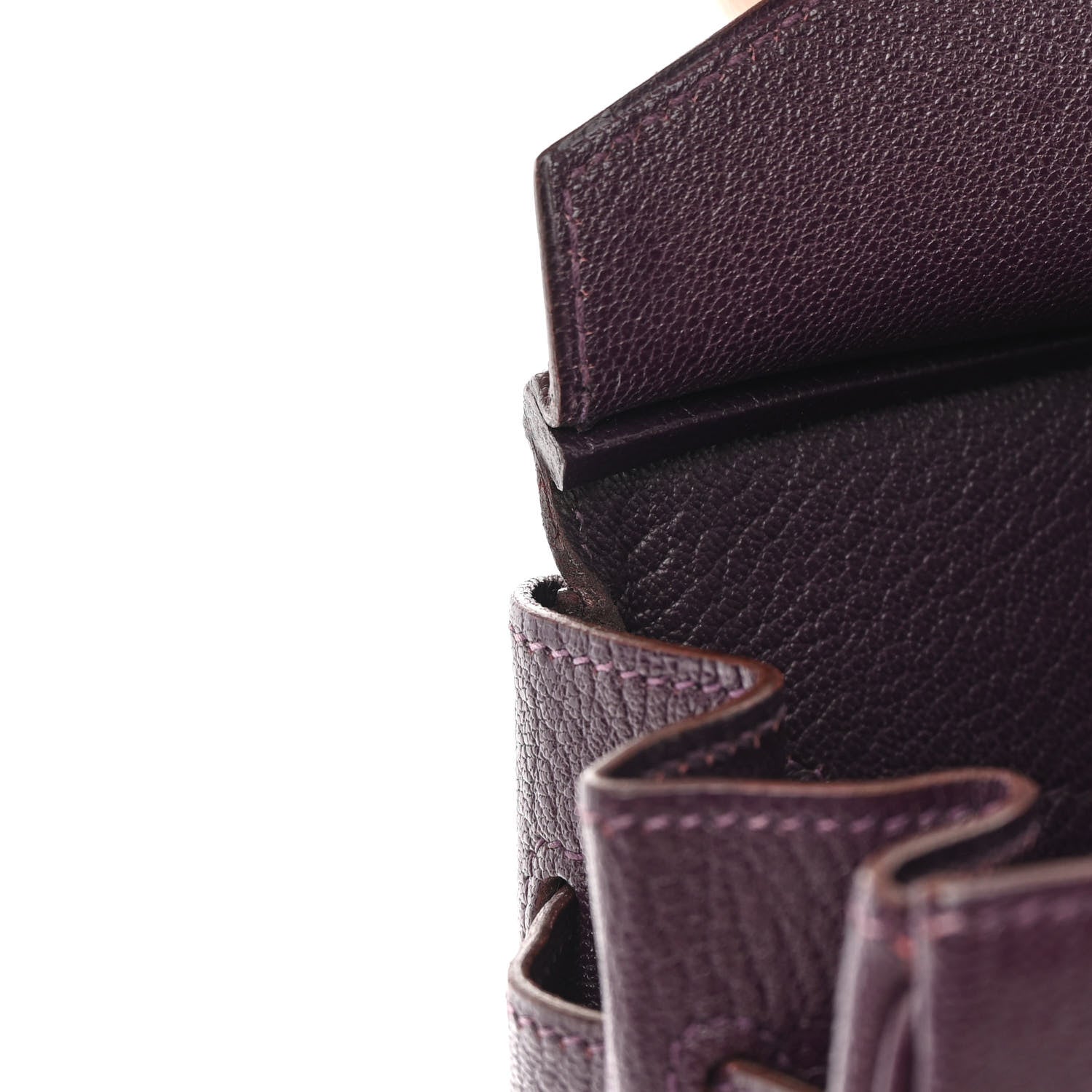 Hermes Chevre Mysore Birkin 30 Raisin 8 of 15