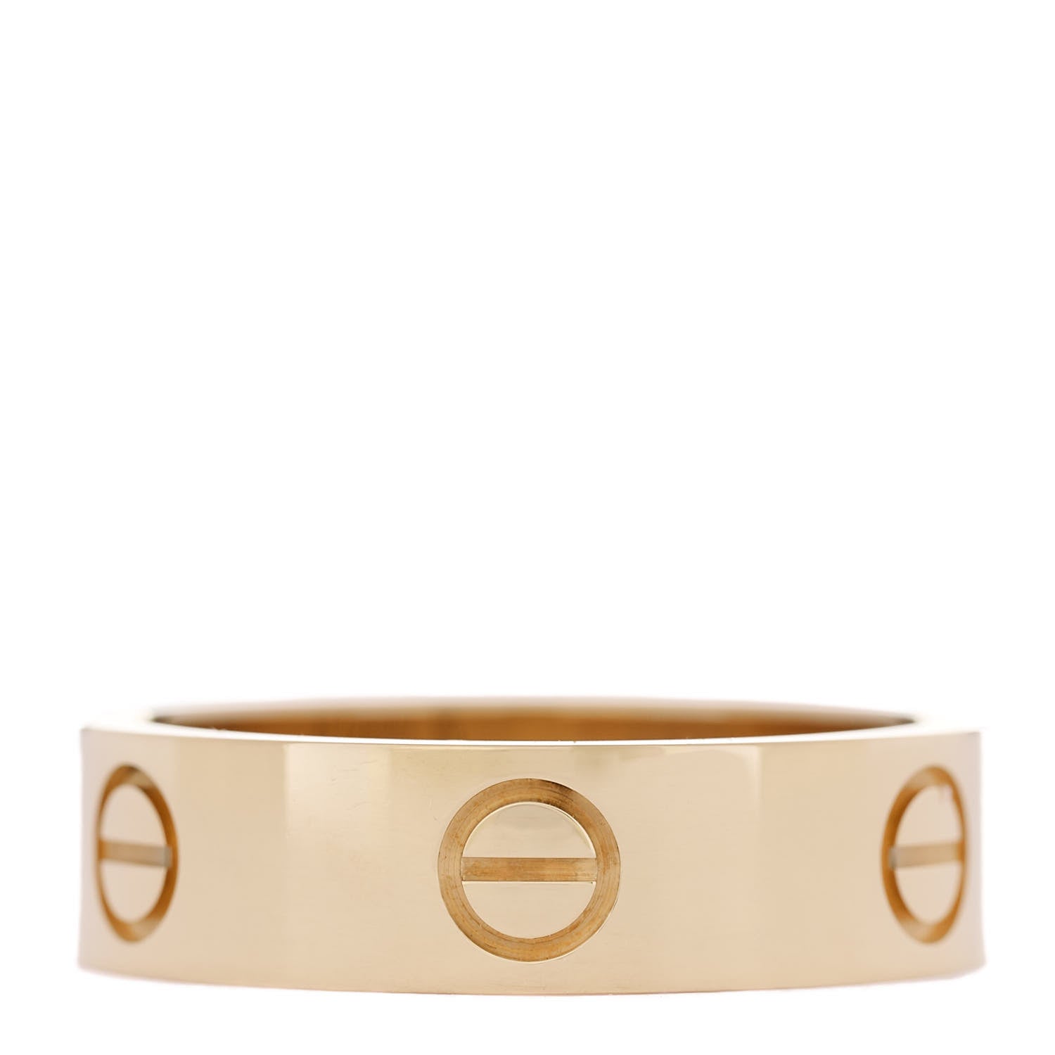 Cartier 18K Yellow Gold 5.5mm LOVE Ring 56 7.75 3 of 5
