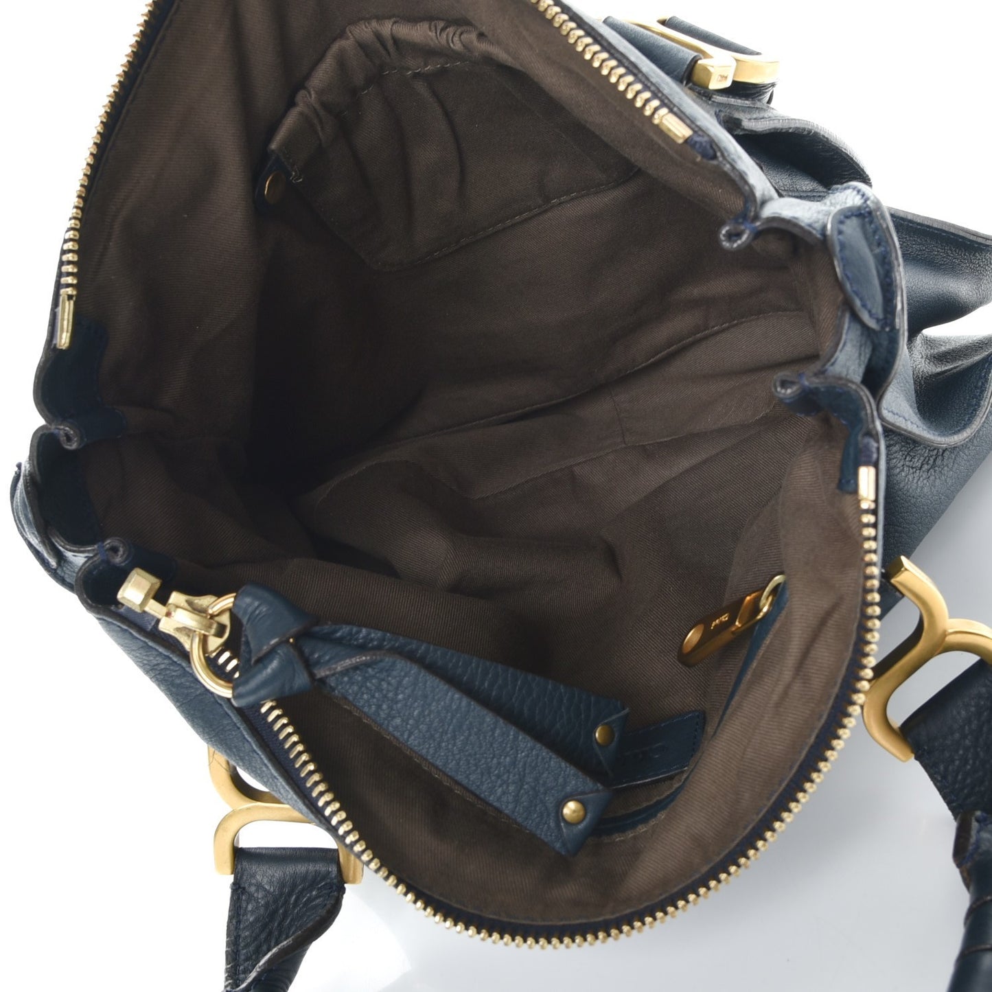 Calfskin Medium Marcie Satchel Teal