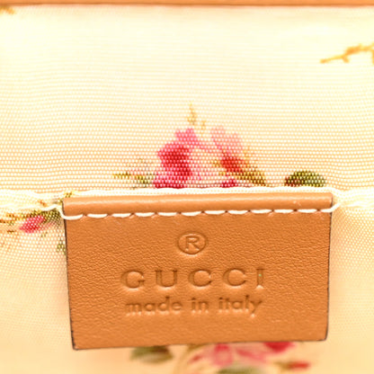 Gucci Raffia Elaphe GG Small Ophidia Chain Shoulder Bag Natural Cream Brown 6 of 10