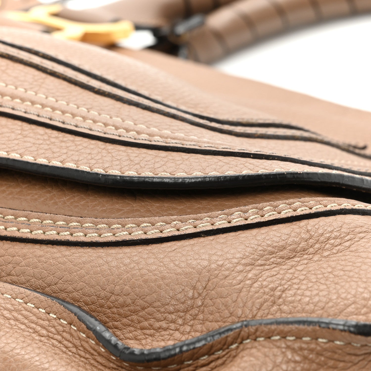 Chloe Calfskin Medium Marcie Satchel Nut 16 of 19
