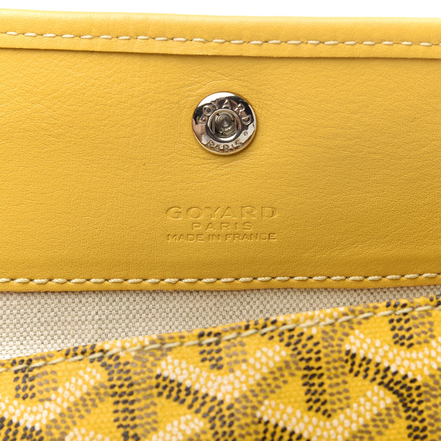 Goyard Goyardine Saint Louis GM Yellow 8 of 8