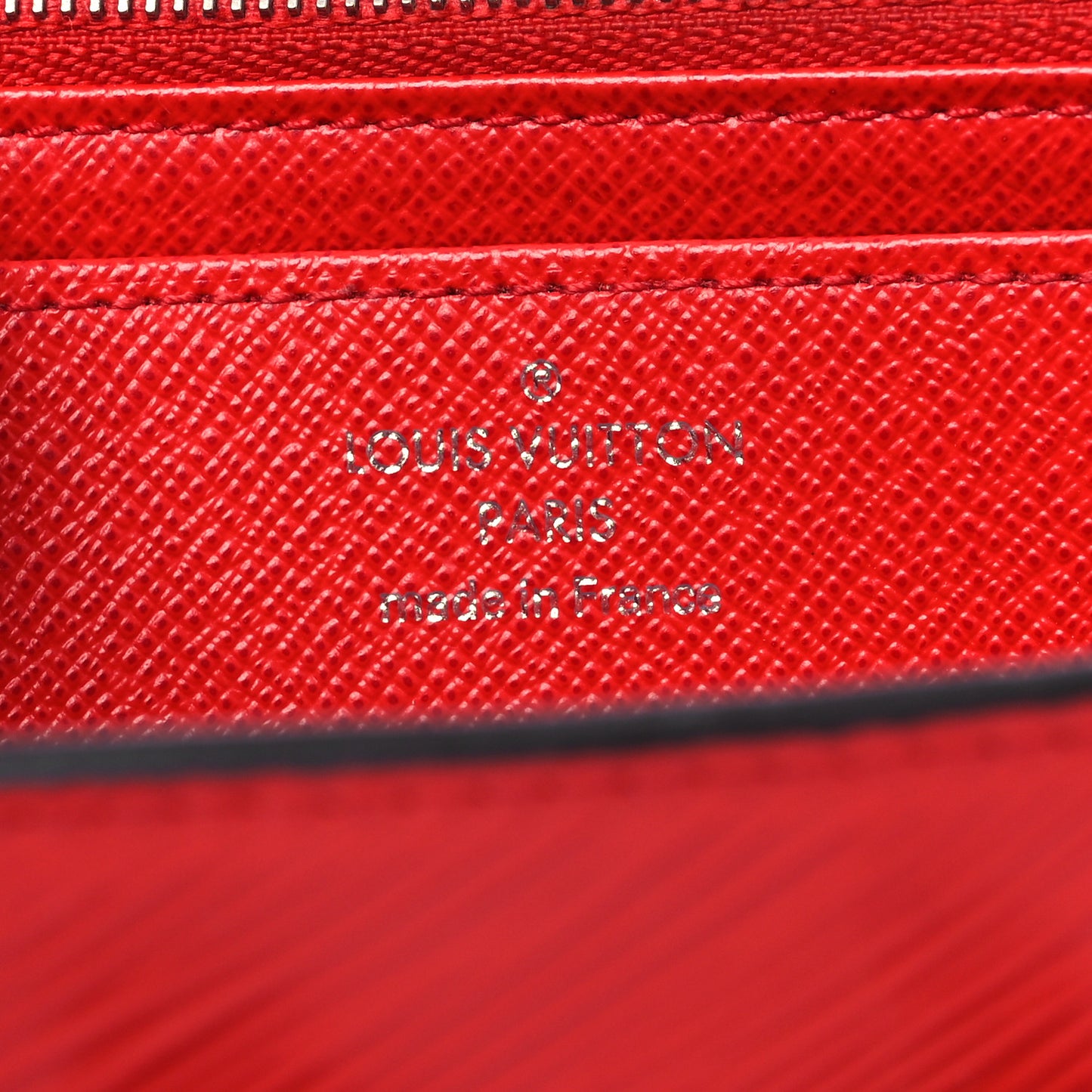 Epi Twist Wallet Coquelicot
