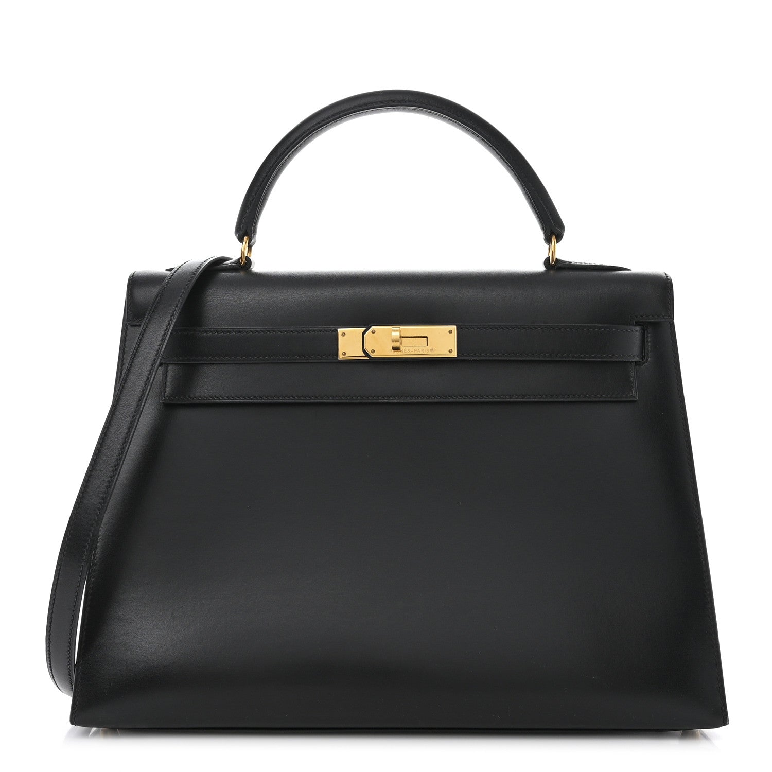 Hermes Box Kelly Sellier 32 Black 1 of 15