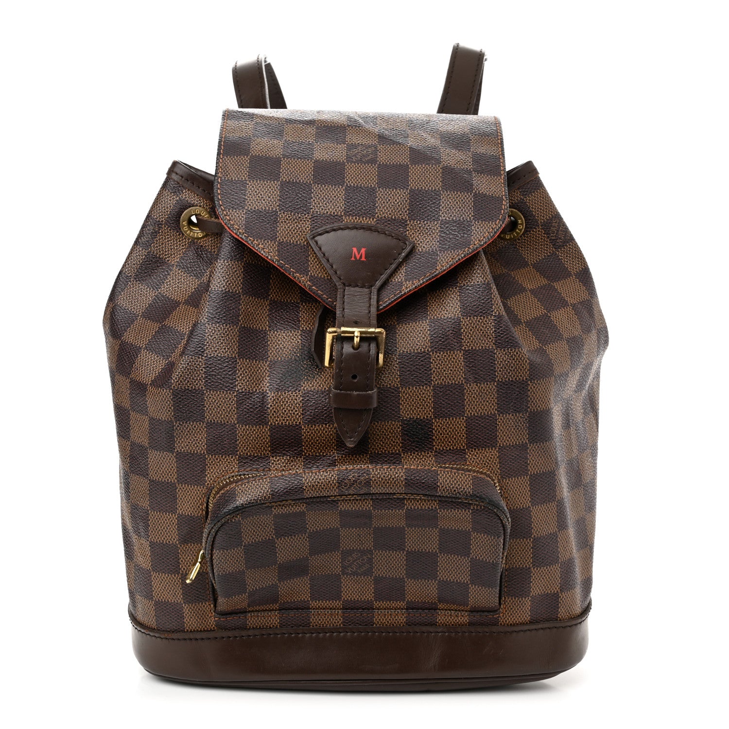 Louis Vuitton Damier Ebene Montsouris MM Backpack 1 of 21