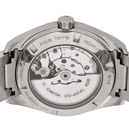Omega Stainless Steel 41mm Seamaster Aqua Terra Master Co-Axial Chronometer Automatic Watch Blue 231.10.42.21.03.003 4 of 5