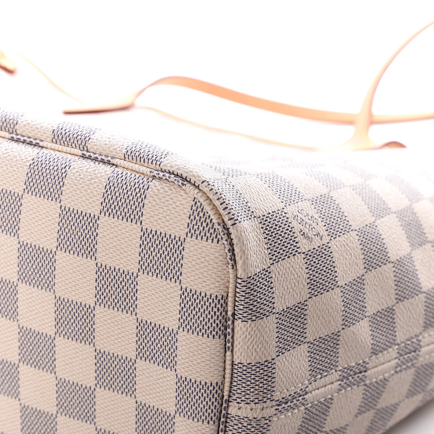 Louis Vuitton Damier Azur Neo Neverfull MM Rose Ballerine 6 of 12