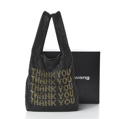 Alexander Wang Crystal Mini Wanglock Shopper Black 10 of 10