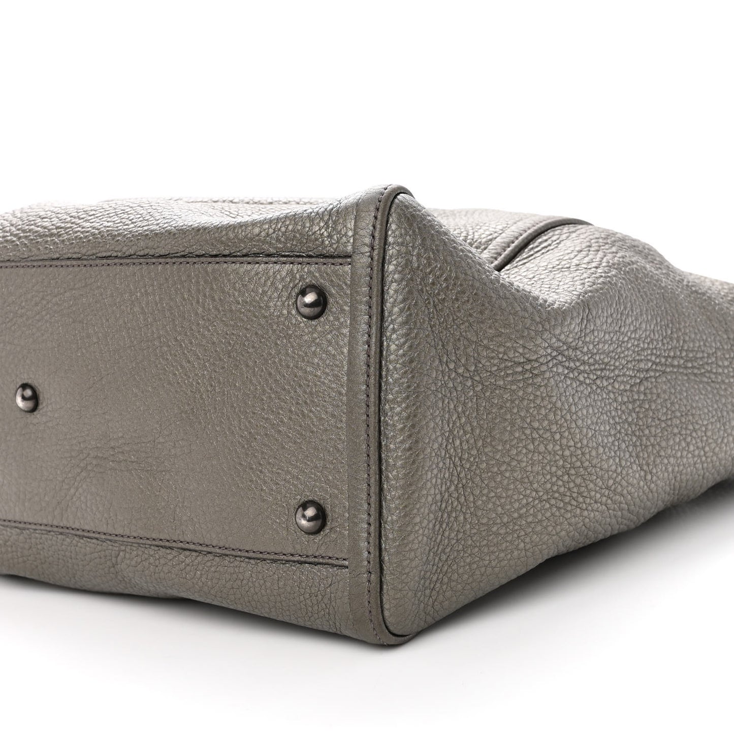 Metallic Cellarius Calfskin Medium Soho Shoulder Bag Sasso