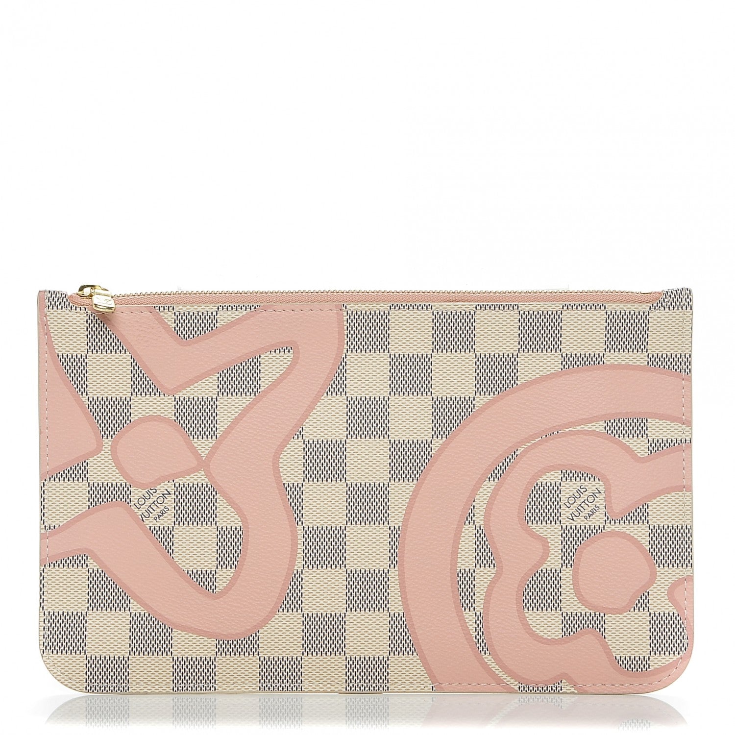 Louis Vuitton Damier Azur Tahitienne Neverfull MM Pochette 1 of 7