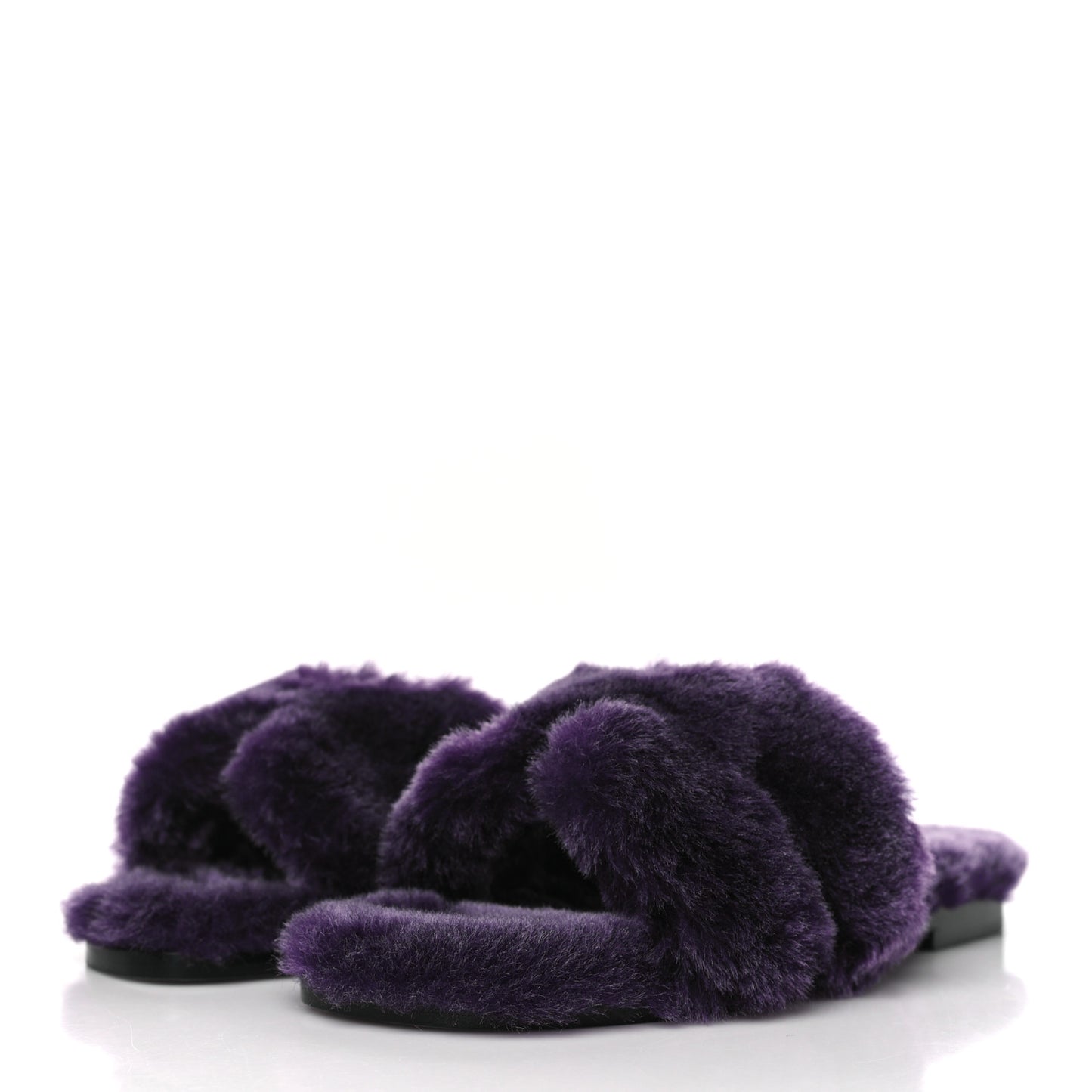 Woolskin Oran Sandals 35.5 Violet Fonce