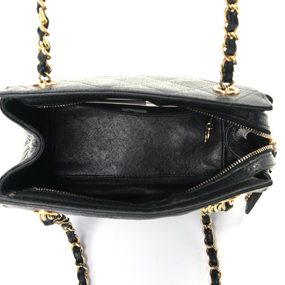 Chanel Caviar Quilted Small Shoulder Bag Black 15 of 20