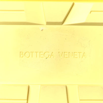 Bottega Veneta Calfskin The Tire Chelsea Boots 40 Black Yellow 7 of 7