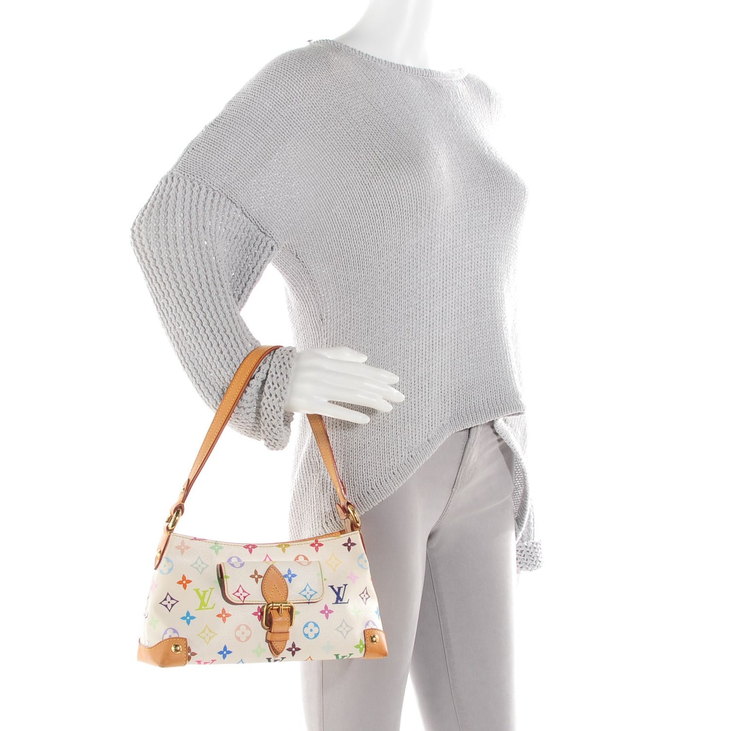 Monogram Multicolor Eliza White