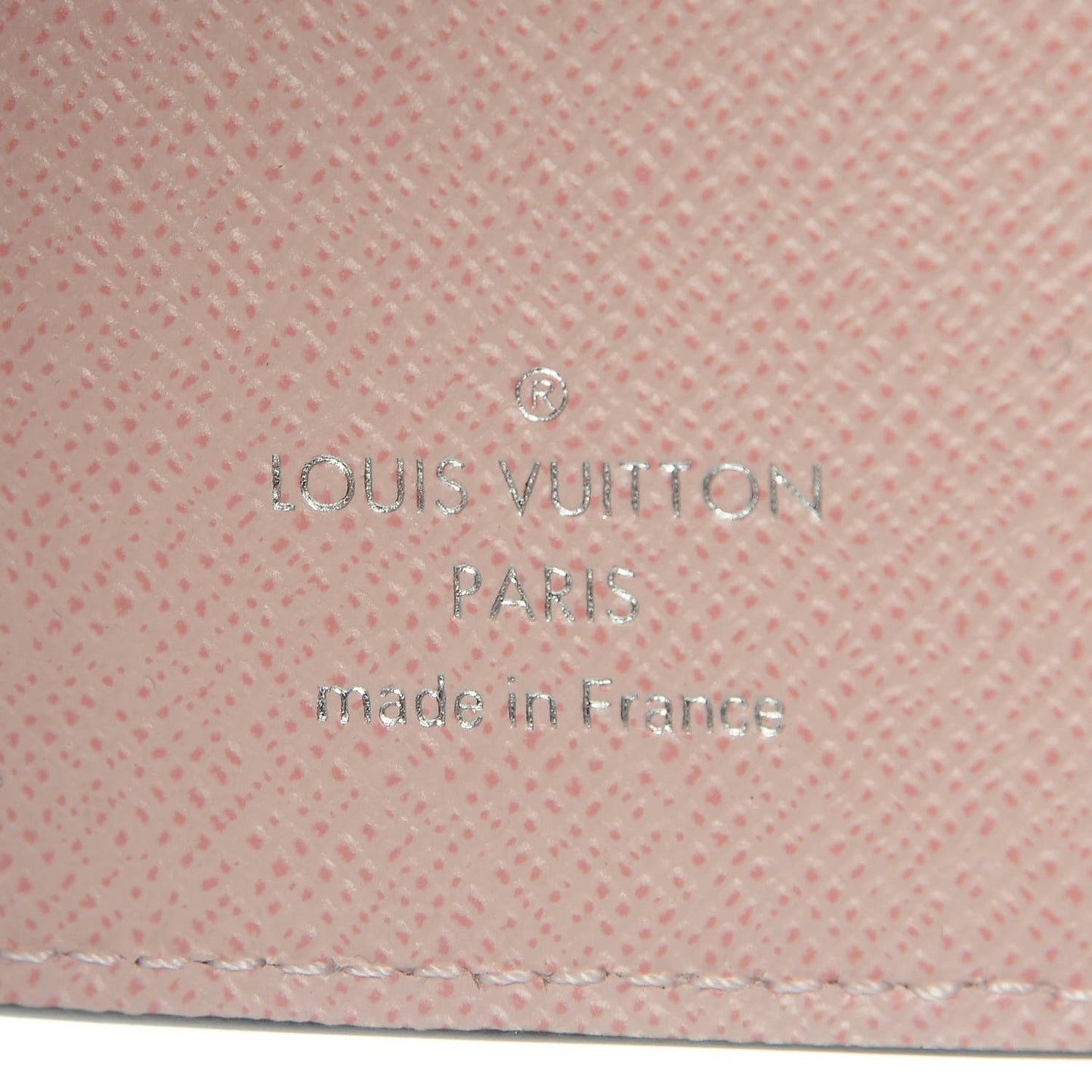 Epi Twist Compact Wallet Rose Ballerine