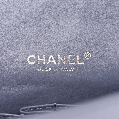 Chanel Lambskin Quilted Maxi Double Flap Light Purple 6 of 11