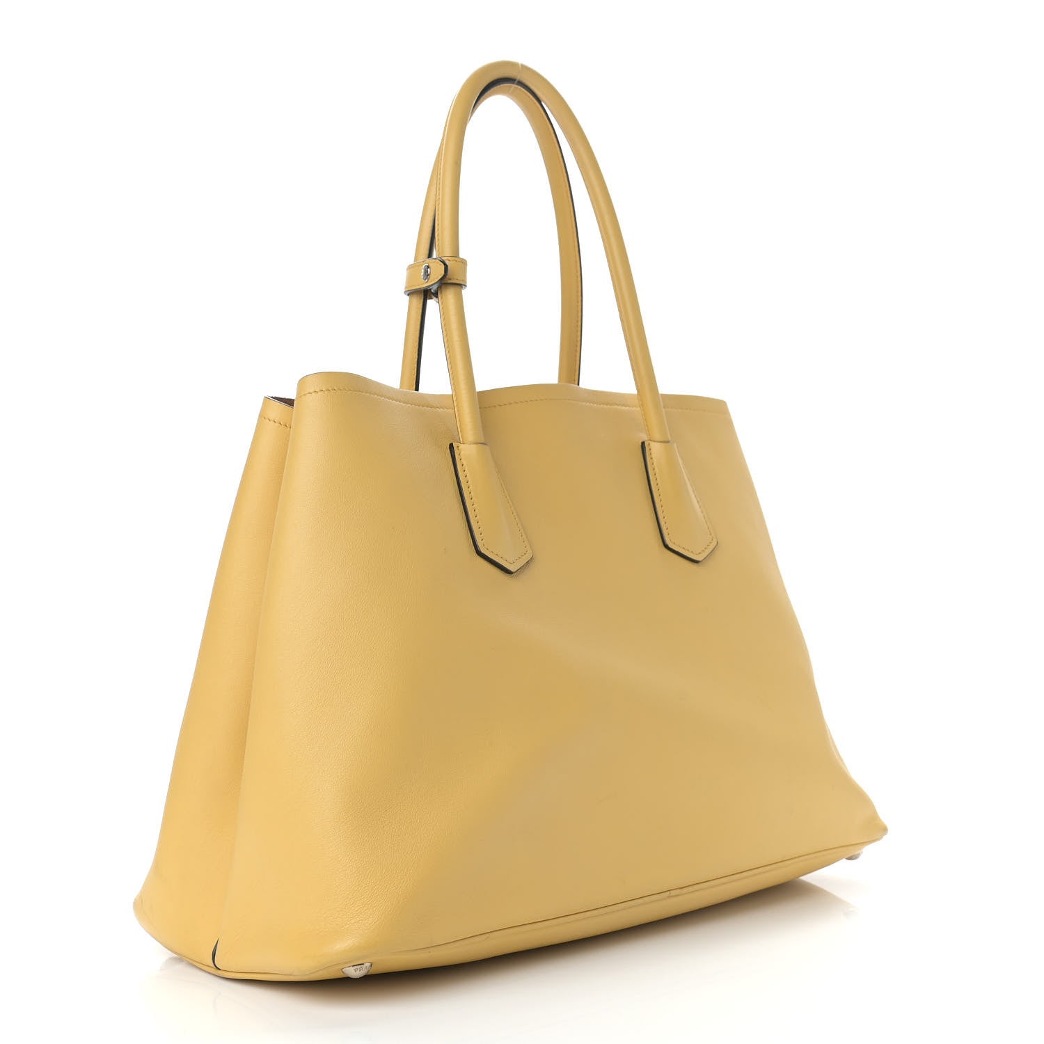 Prada City Calf Double Bag Ginestra 3 of 16
