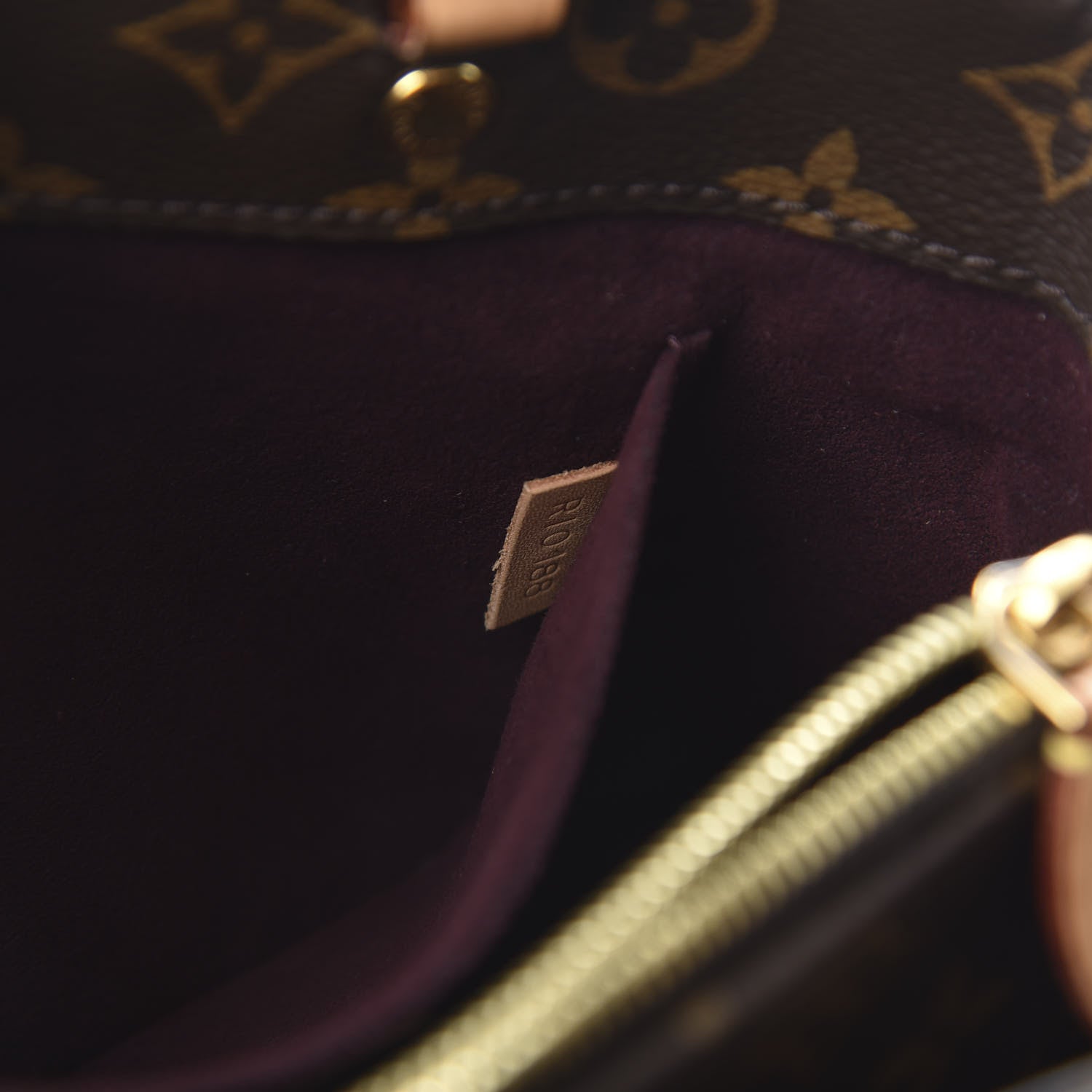 Louis Vuitton Monogram Montaigne BB 7 of 13